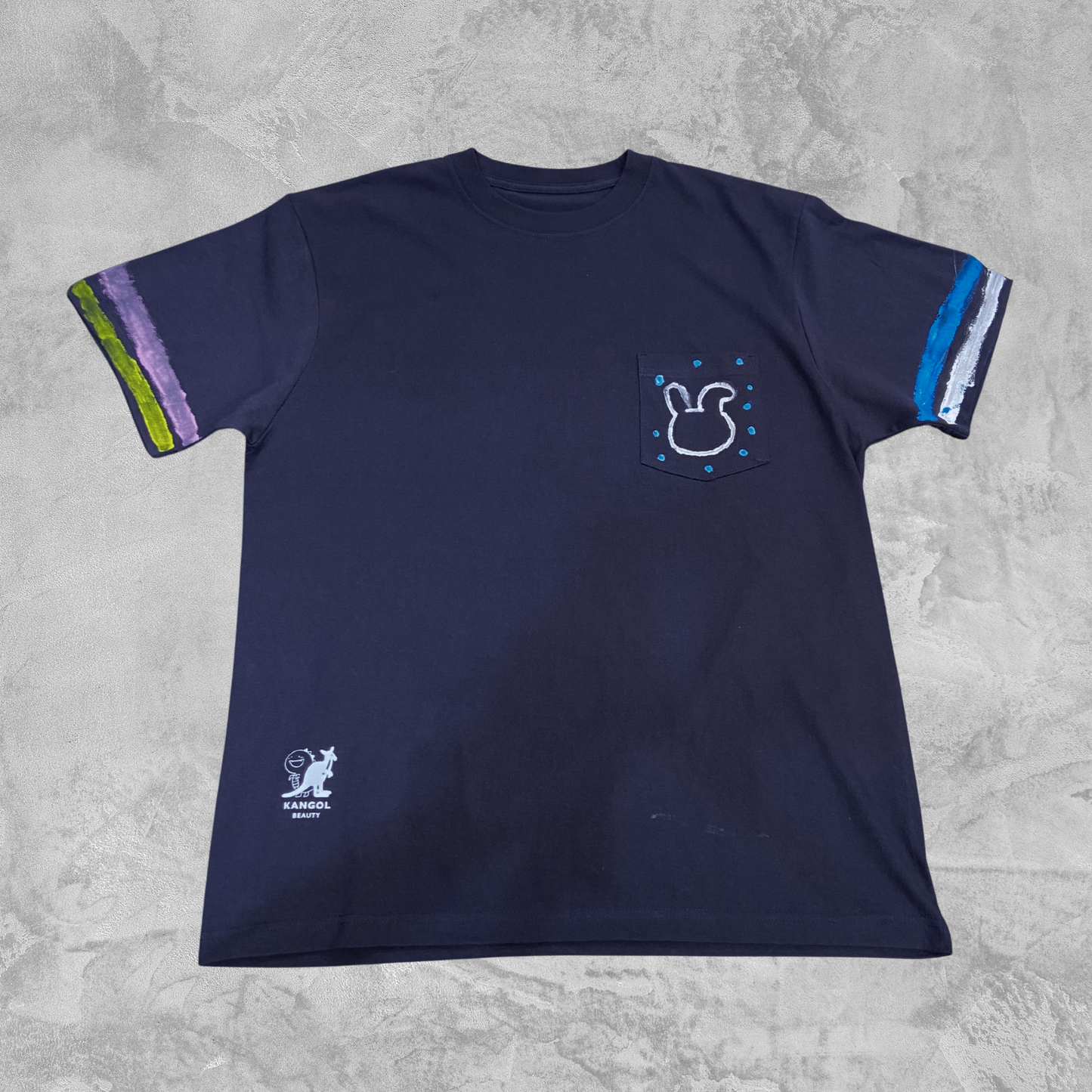 【特別商品/一点物/売り切れたら即終了】世界のモネ×KB ポケット付きTシャツ