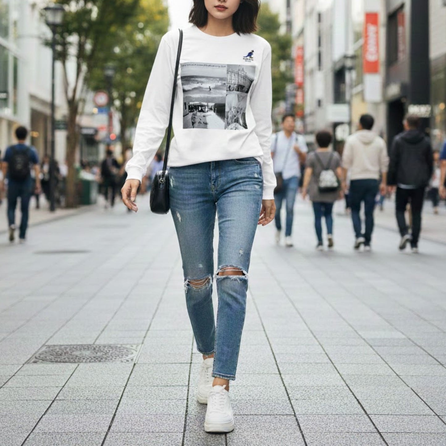 内田金吾 × KBコラボ/ロングTシャツ