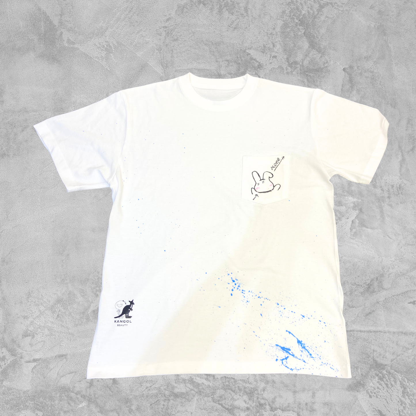 【特別商品/一点物/売り切れたら即終了】世界のモネ×KB ポケット付きTシャツ