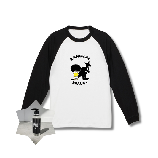古橋亨梧 × KB ラグランロングTシャツ&シャンプーボトルセット