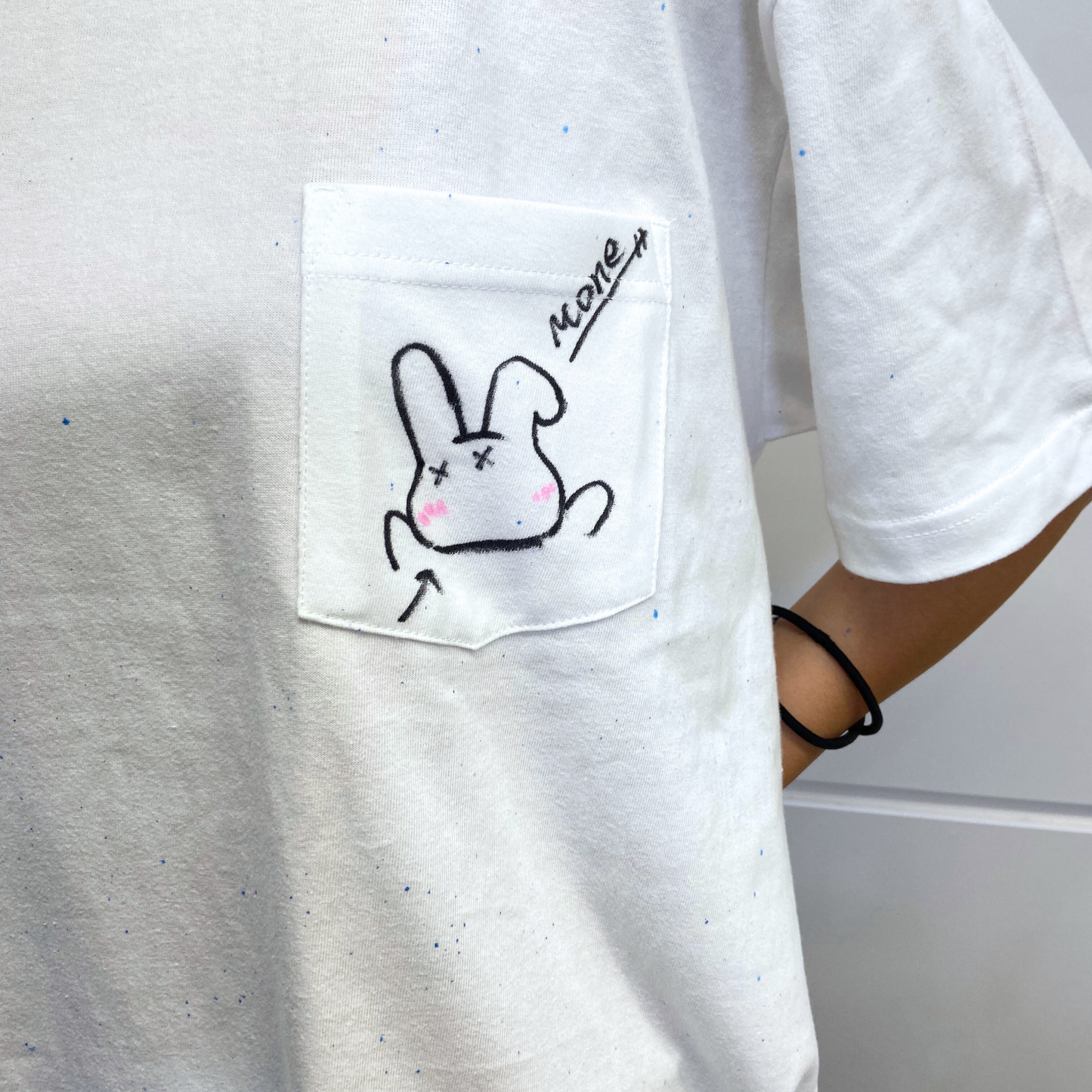 【特別商品/一点物/売り切れたら即終了】世界のモネ×KB ポケット付きTシャツ