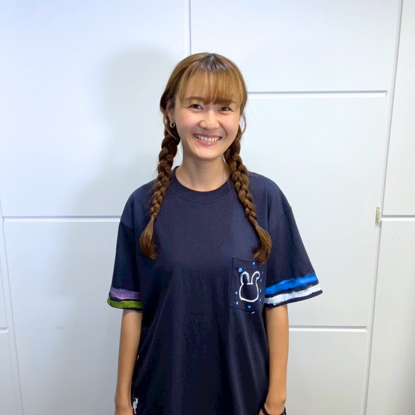 【特別商品/一点物/売り切れたら即終了】世界のモネ×KB ポケット付きTシャツ