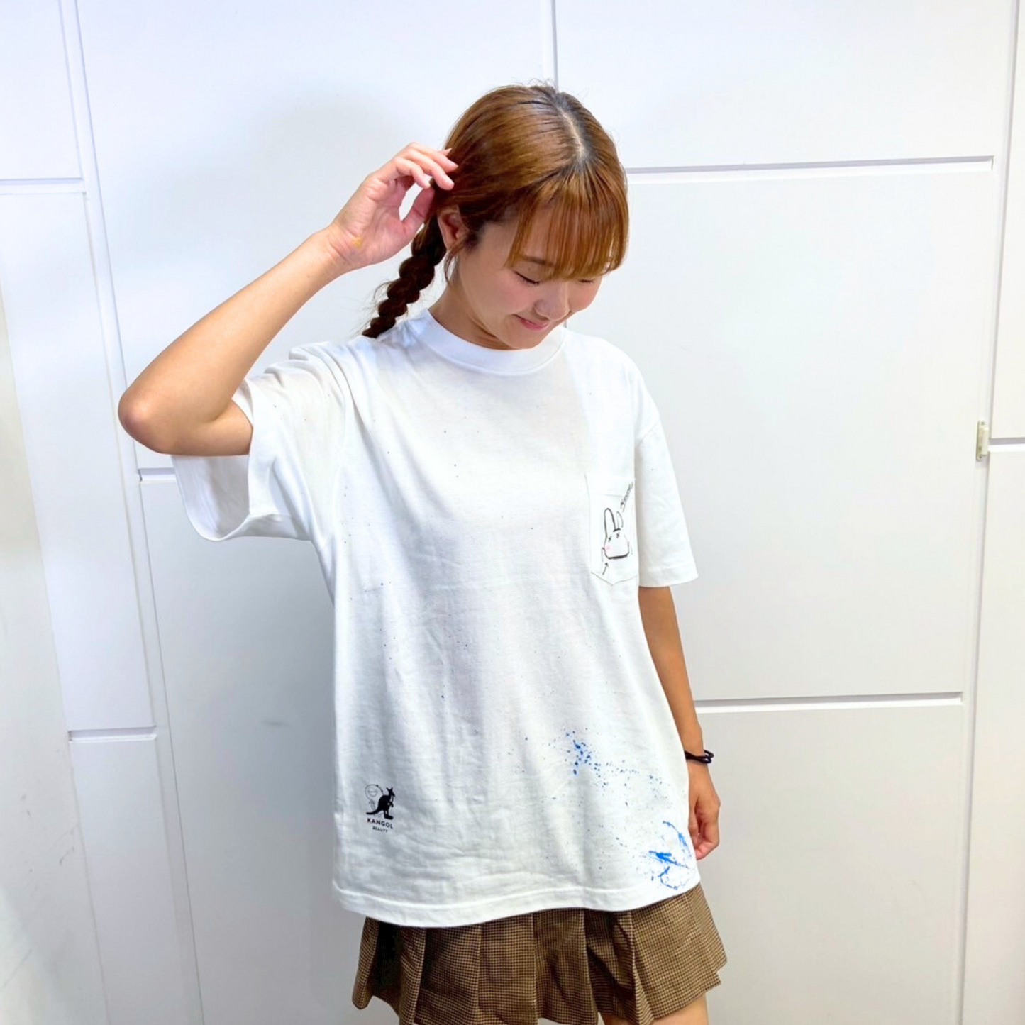 世界のモネ×KB ポケット付きTシャツ+チルミントシャンプーセット