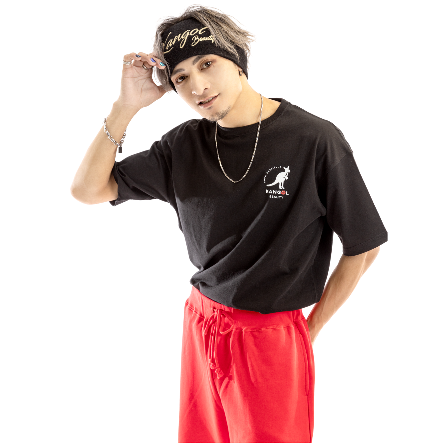 ENVii GABRIELLA × KBコラボ/ビッグシルエットTシャツ