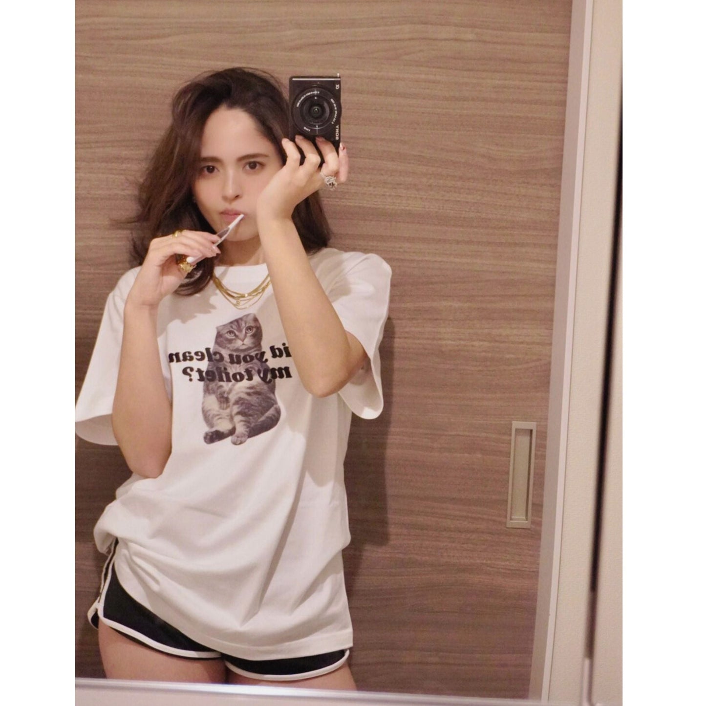 ステファニー × KBコラボ/ロングTシャツ