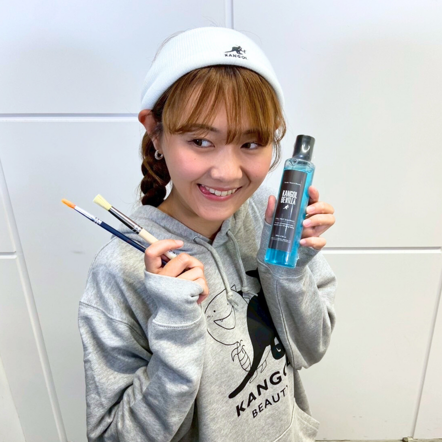 世界のモネ × KB パーカー+チルミントシャンプーセット