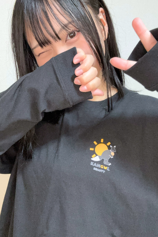 艾 × KBロングTシャツカラー