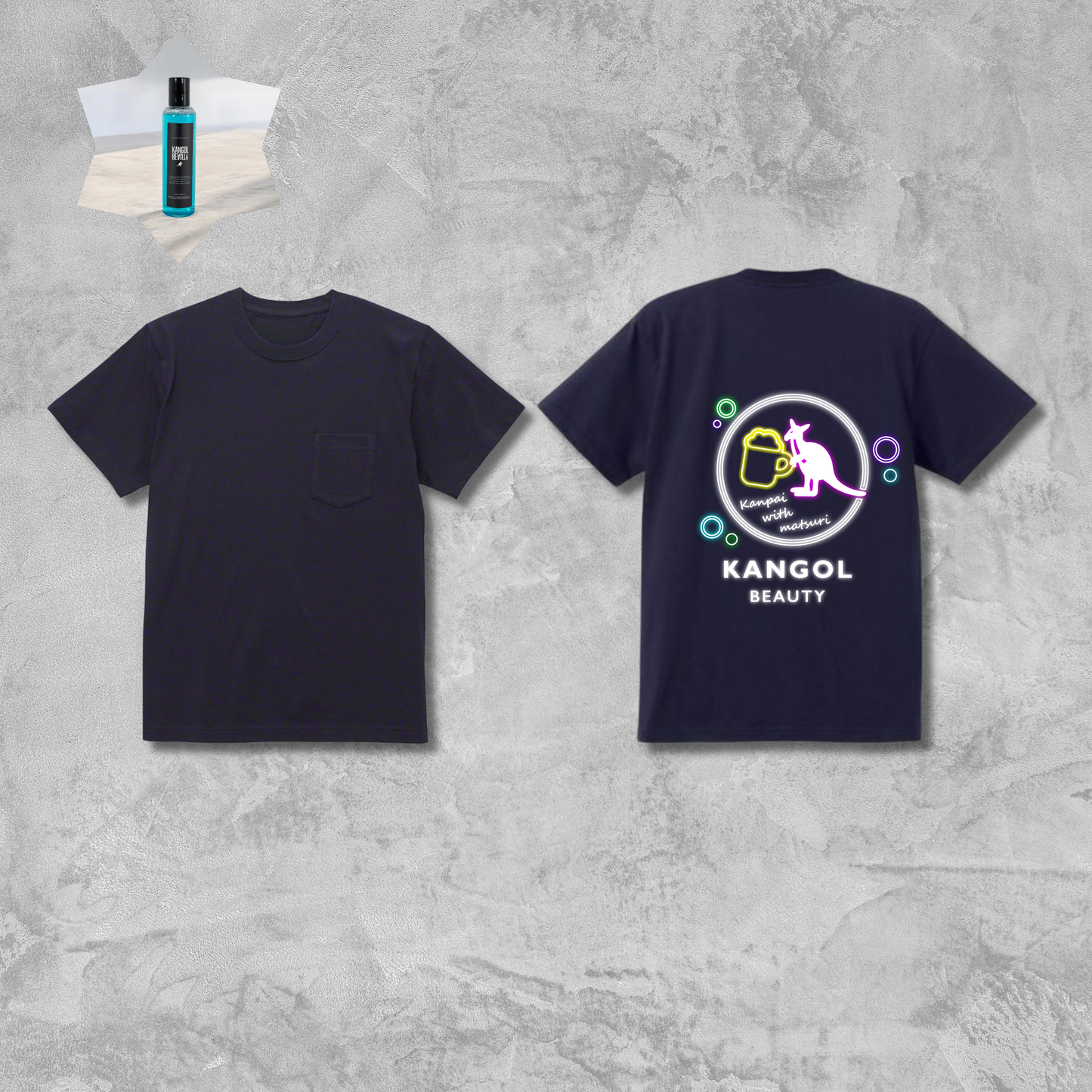 風宮まつり×KB ポケット付きTシャツセット②