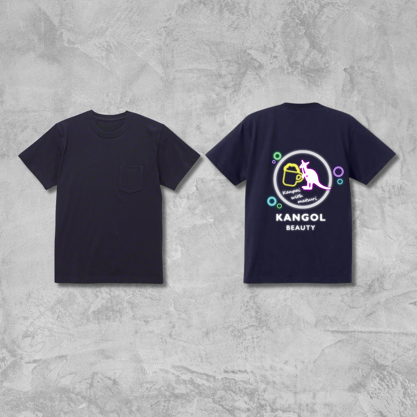 風宮まつり×KB ポケット付きTシャツ