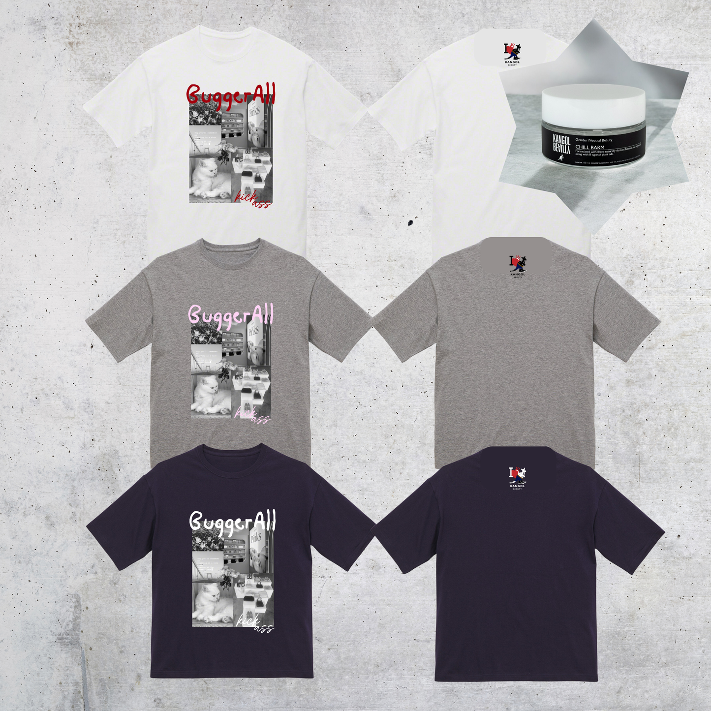 陽世×KB ビッグシルエットTシャツセット