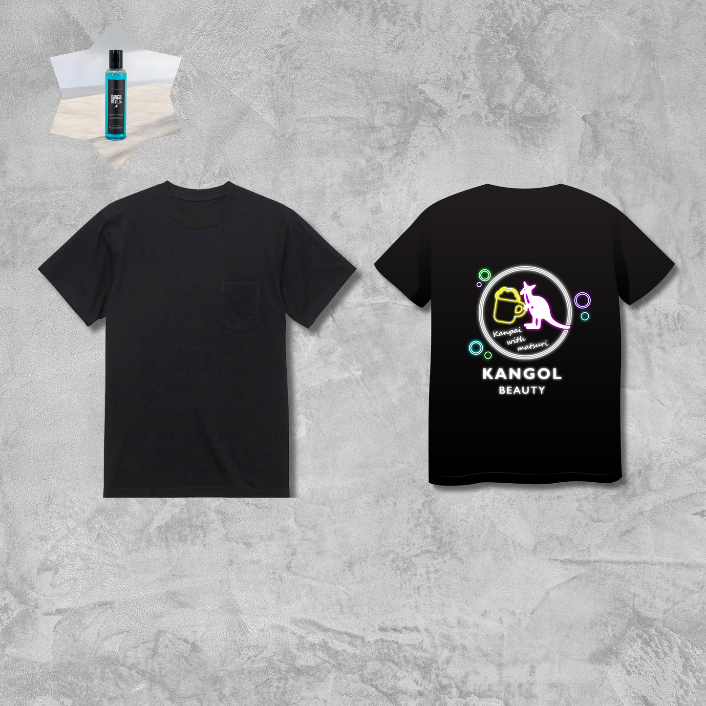 風宮まつり×KB ポケット付きTシャツセット②