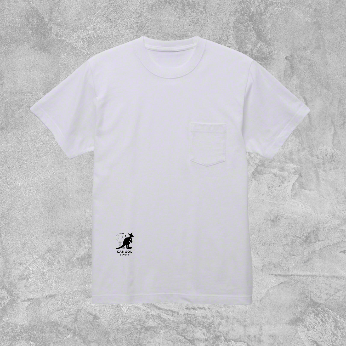 世界のモネ×KB ポケット付きTシャツ