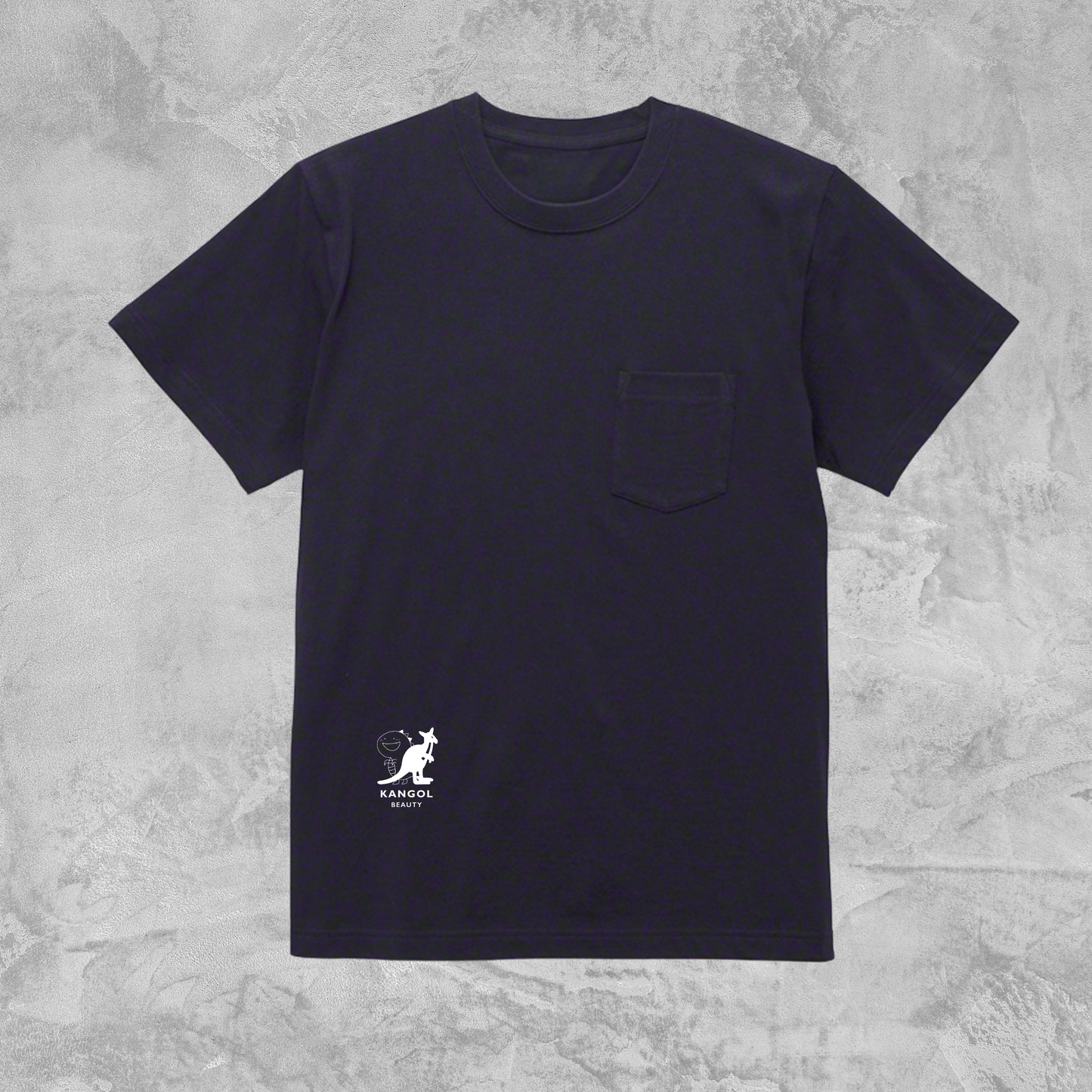 世界のモネ×KB ポケット付きTシャツ