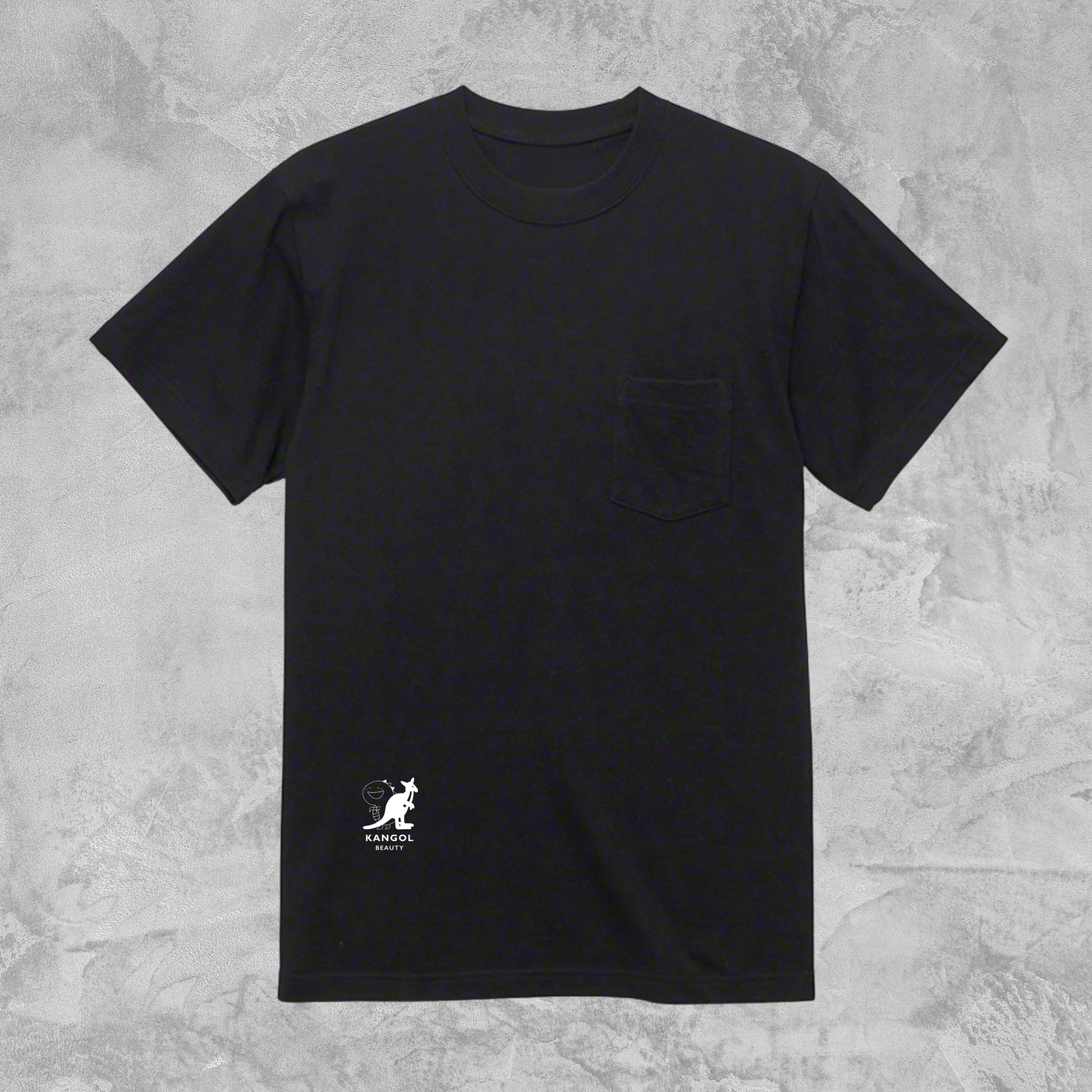 世界のモネ×KB ポケット付きTシャツ