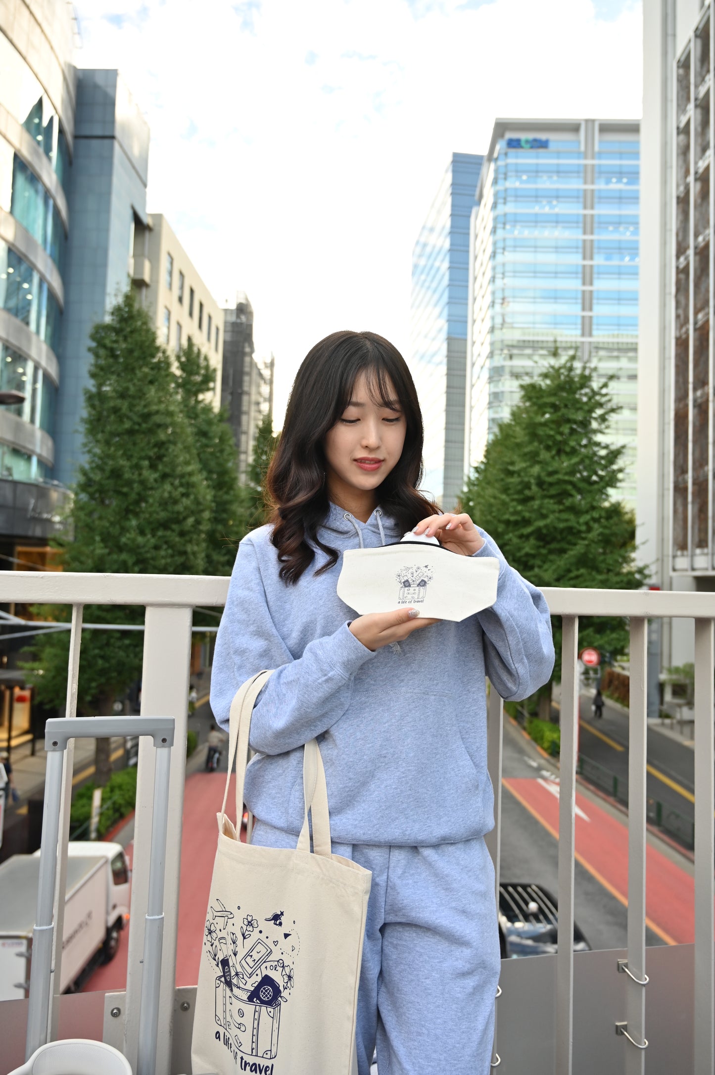 naco × KB トートバックネイビーセット