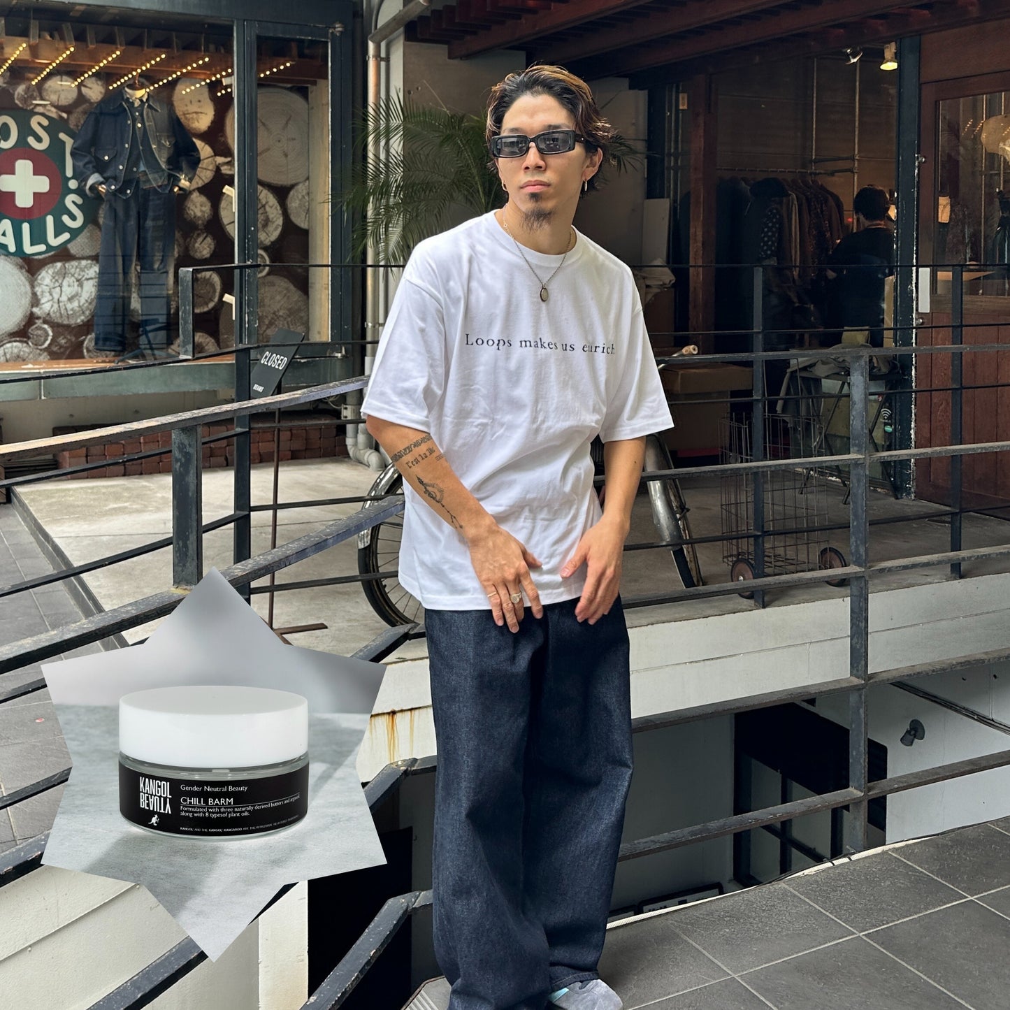 SEIYA x KB コラボTシャツ+バームセット