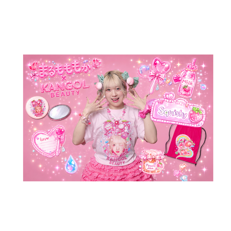 まるもももか🍑🐷 ×  KANGOL BEAUTY 期間限定商品