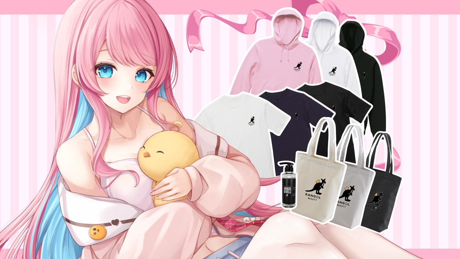 ひなぴよ ×  KANGOL BEAUTY 期間限定商品