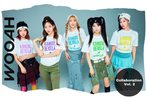 『WOOAH』（今注目のK-POP）x KANGOL BEAUTY： Vol.02、期間限定商品