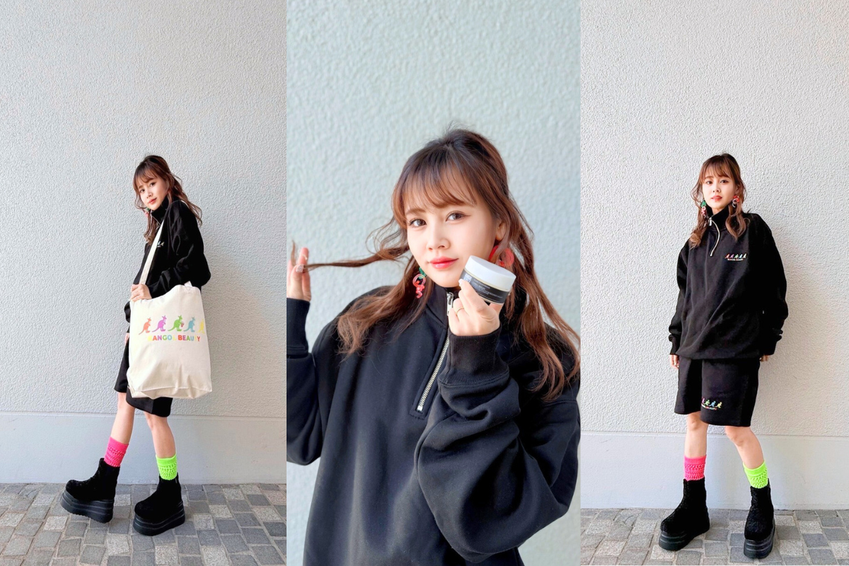 新垣里沙 ×  KANGOL BEAUTY 期間限定商品