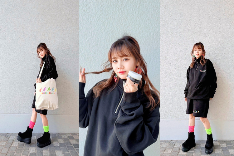 新垣里沙 ×  KANGOL BEAUTY 期間限定商品