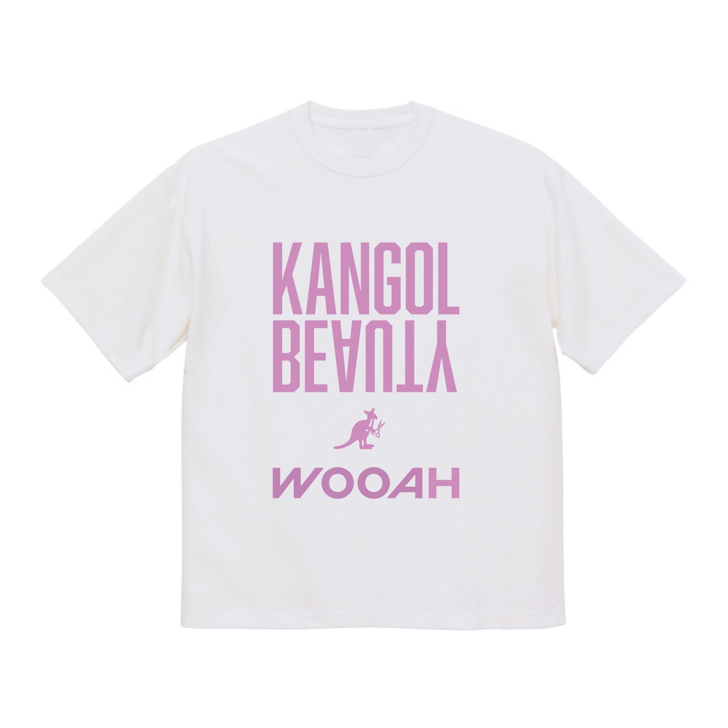 WOOAH x KANGOL BEAUTYコラボTシャツ/LUCY(ルーシー)루시・Limited Edition