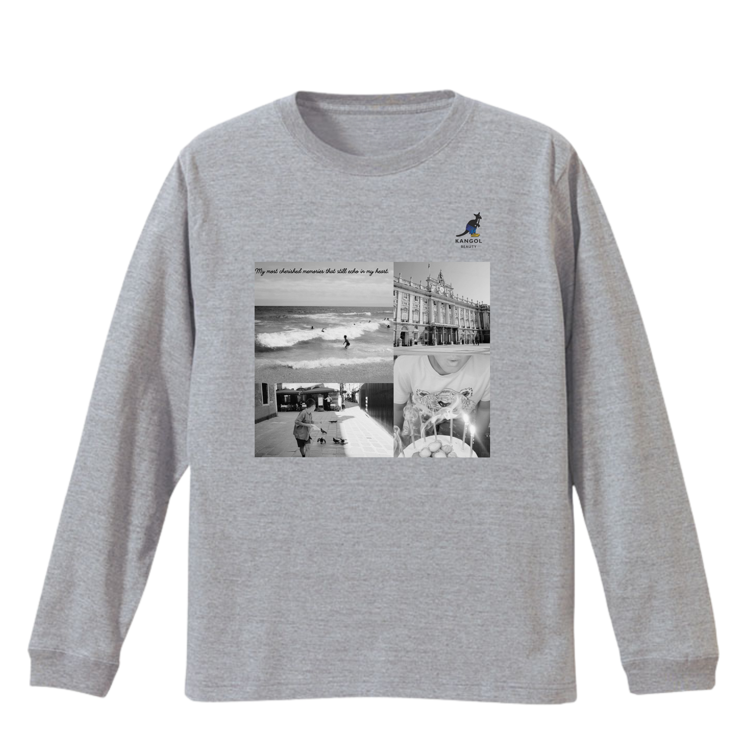 内田金吾 × KBコラボ/ロングTシャツ