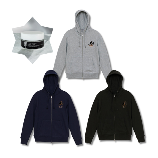 VIENNA × KB ZIPパーカー&KBバームセット