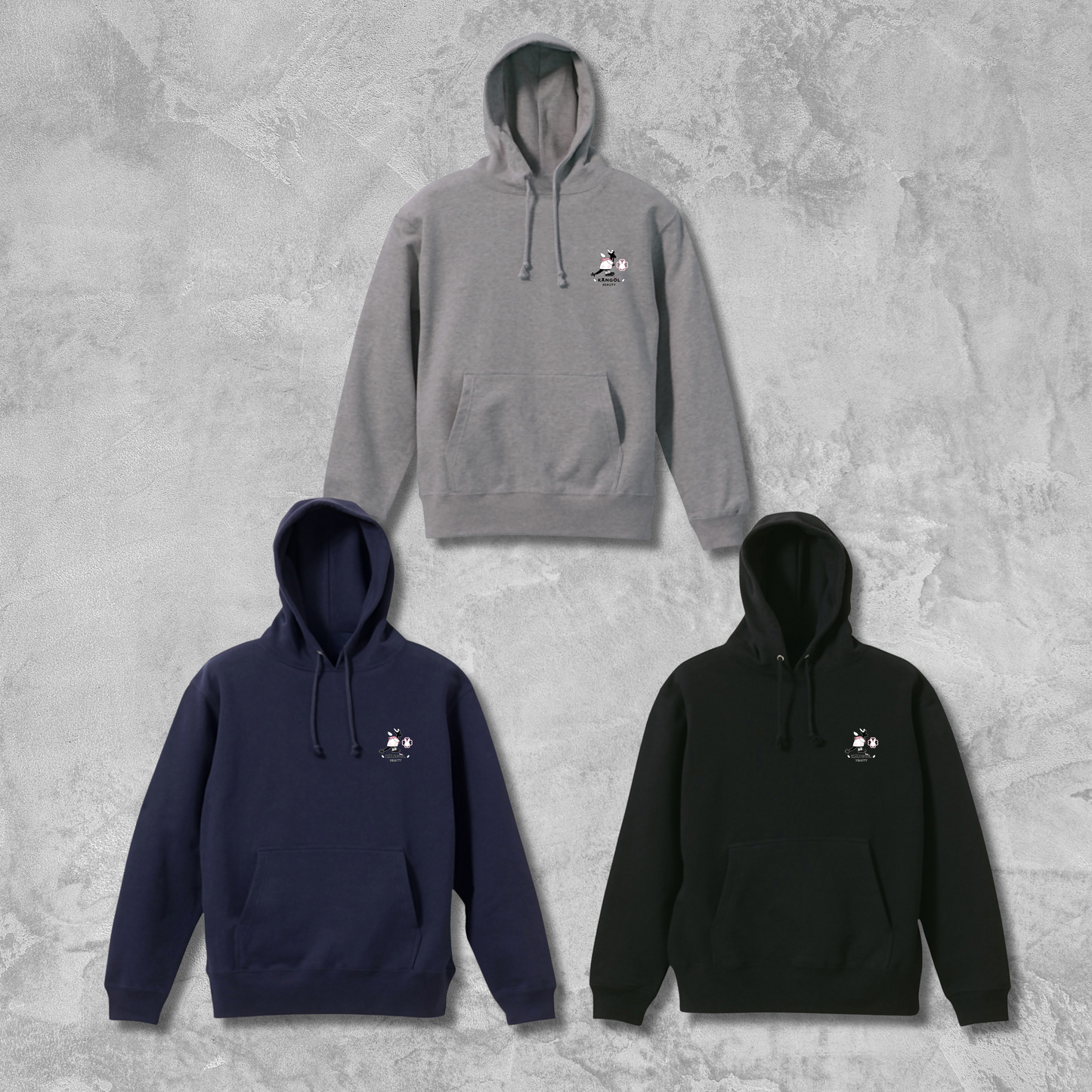 兎羽さくら × KB パーカー