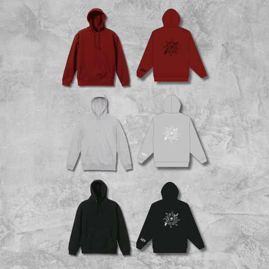 三白 × KB パーカー