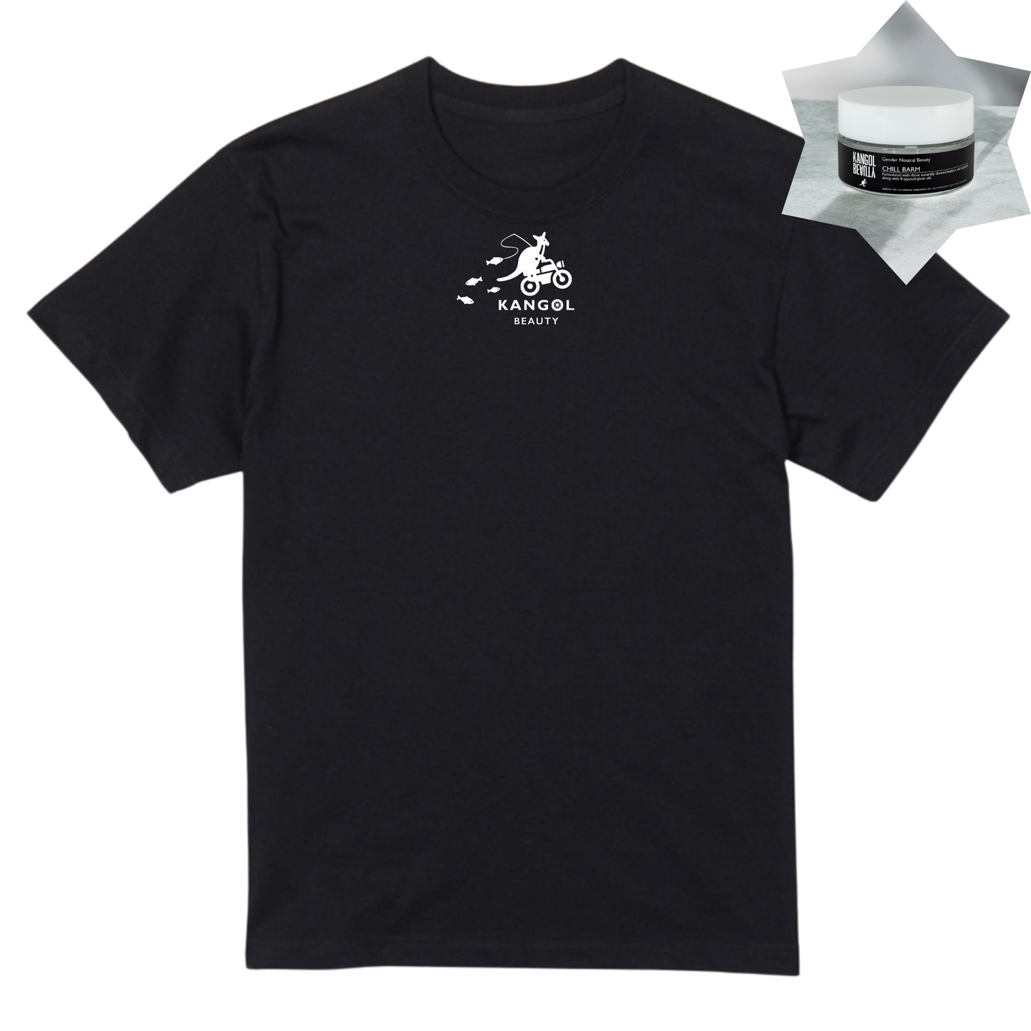 竹内千景 × KBコラボ/Tシャツ＋ヘアバームセット