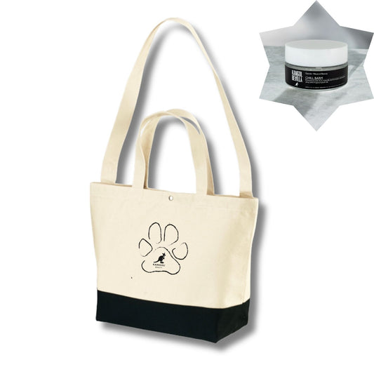 おにゅこじハウス × KBコラボ/ショルダートートバッグ＋ヘアバームセット