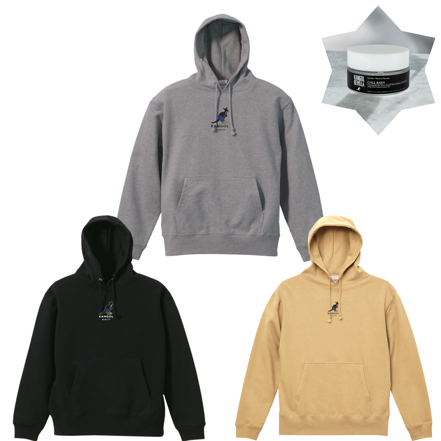 内田金吾 × KBコラボ/パーカー ＋バームセット