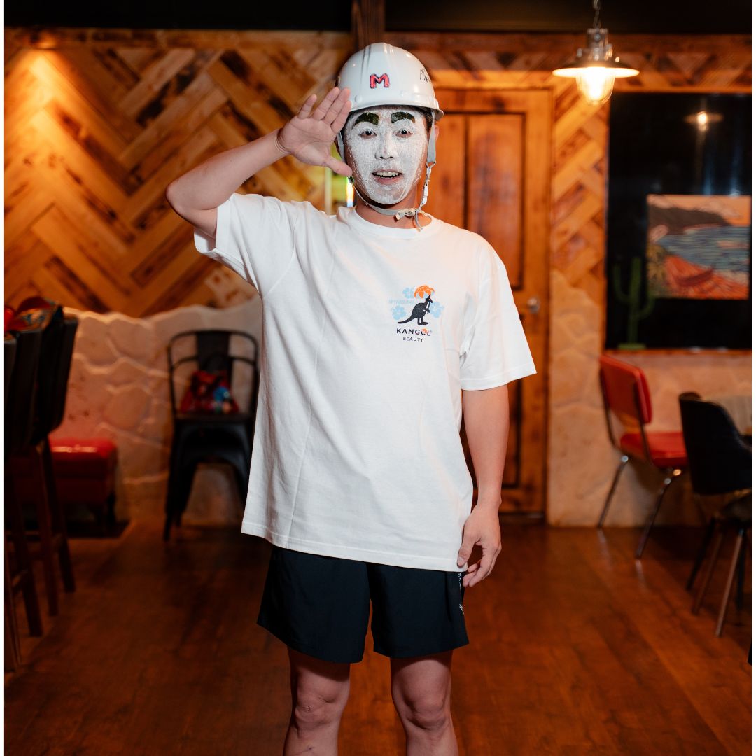 チョンダラー＆まもるくん × KBコラボ/Tシャツ(KANGOLロゴ)【限定ステッカー付き】