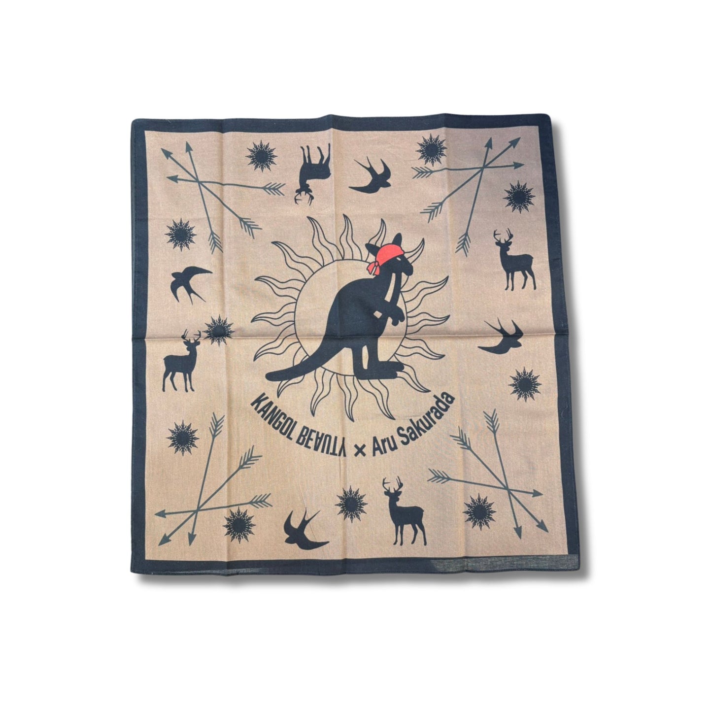 Aru Sakurada ×KB バンダナセット+（非売品）コラボロゴステッカー付