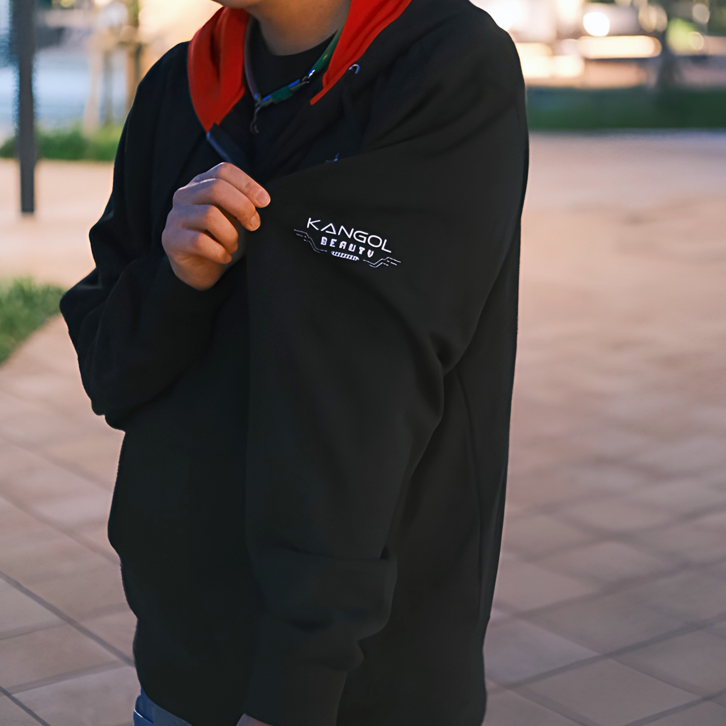 よろこび☀️ × KB ZIPパーカー