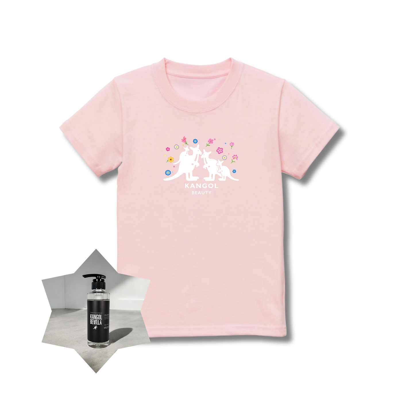破天荒夫婦 × KBコラボ /キッズTシャツ+シャンプーセット