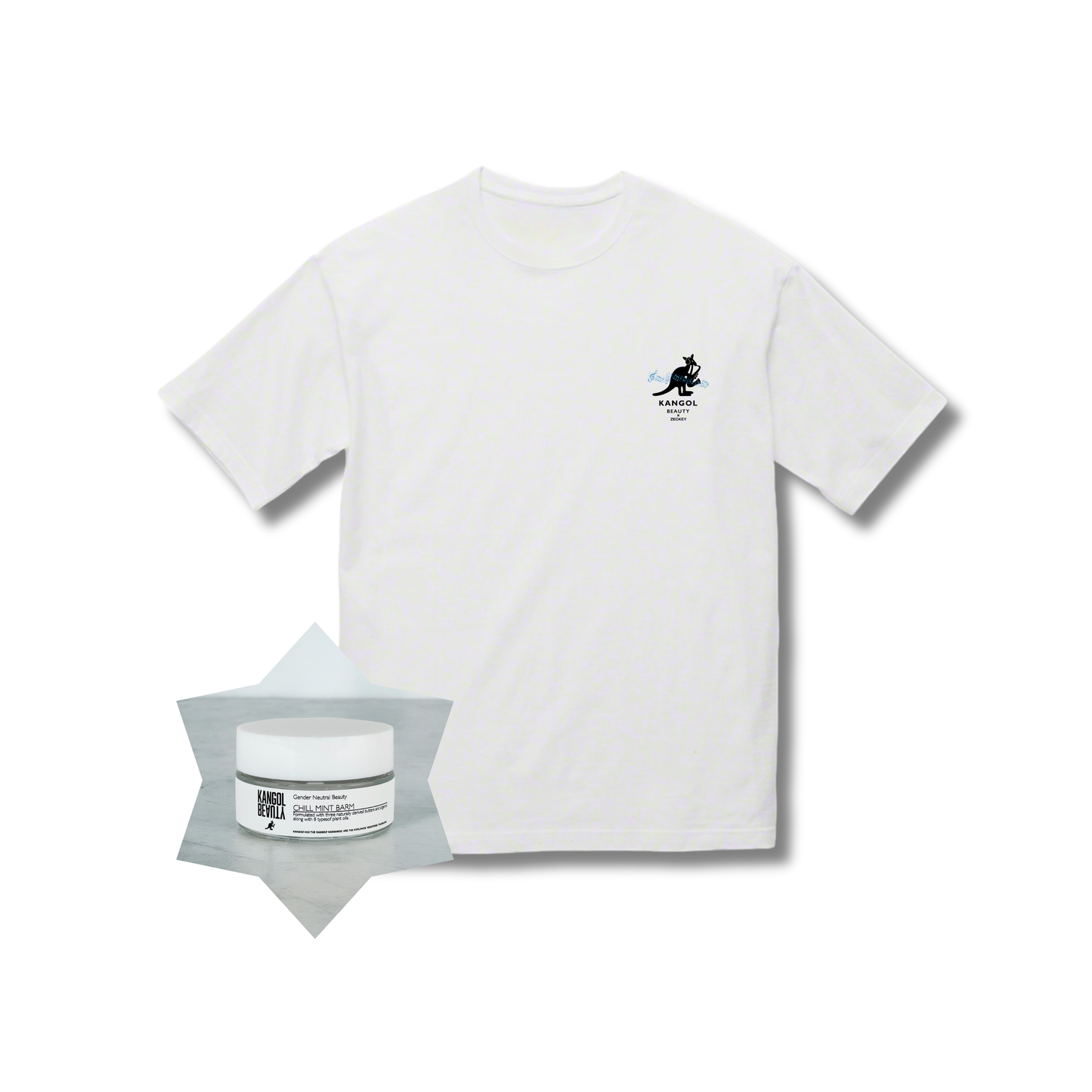 大関英里 × KBコラボ /ビッグシルエットTシャツ+ミントバームセット