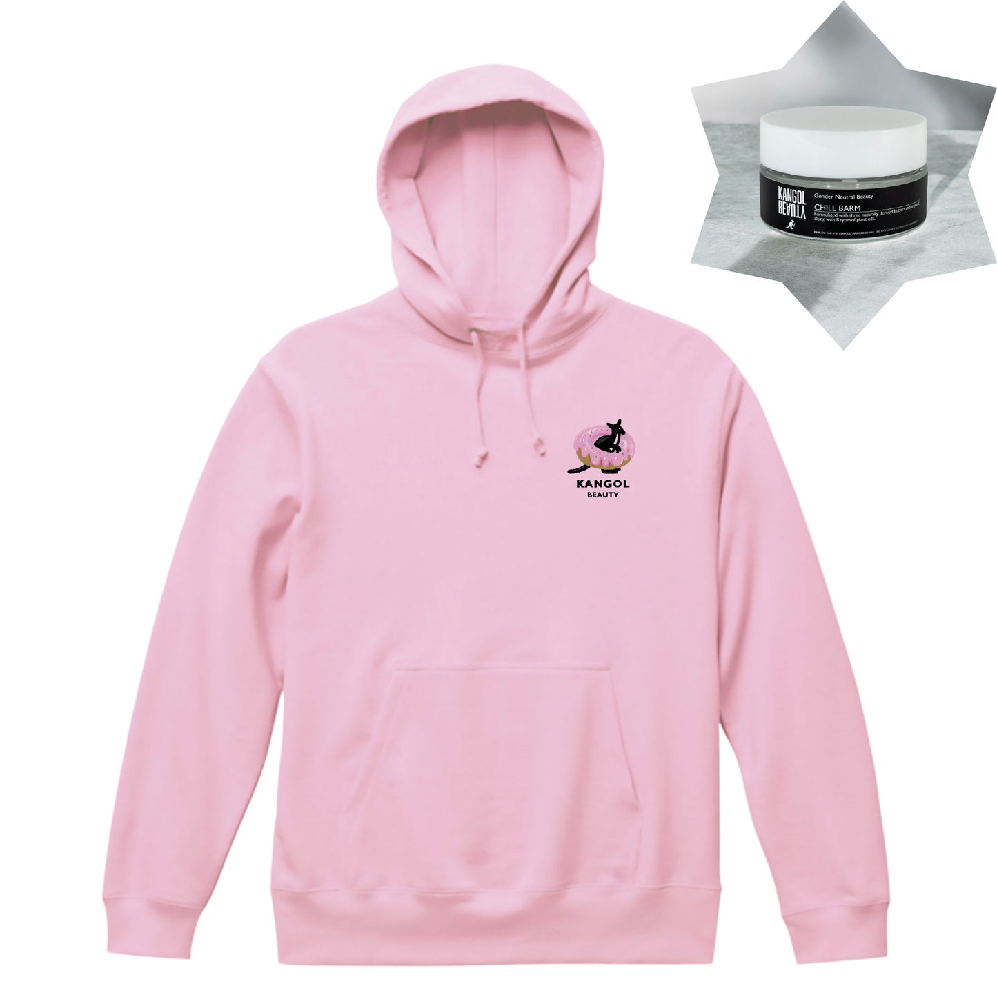 食の変態 × KBコラボ/パーカー＋ヘアバームセット