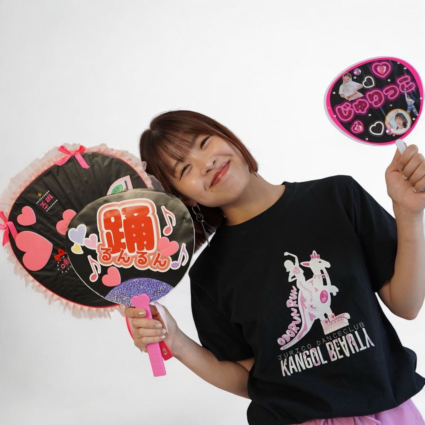じゅりっこダンス部 × KBコラボ/Tシャツ＋ヘアバームセット