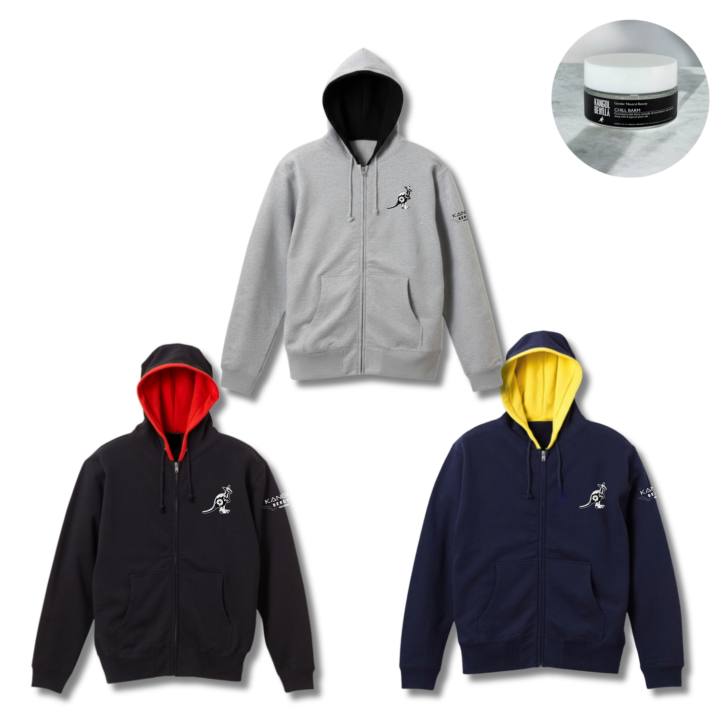 よろこび☀️ × KB ZIPパーカー+KBバームセット