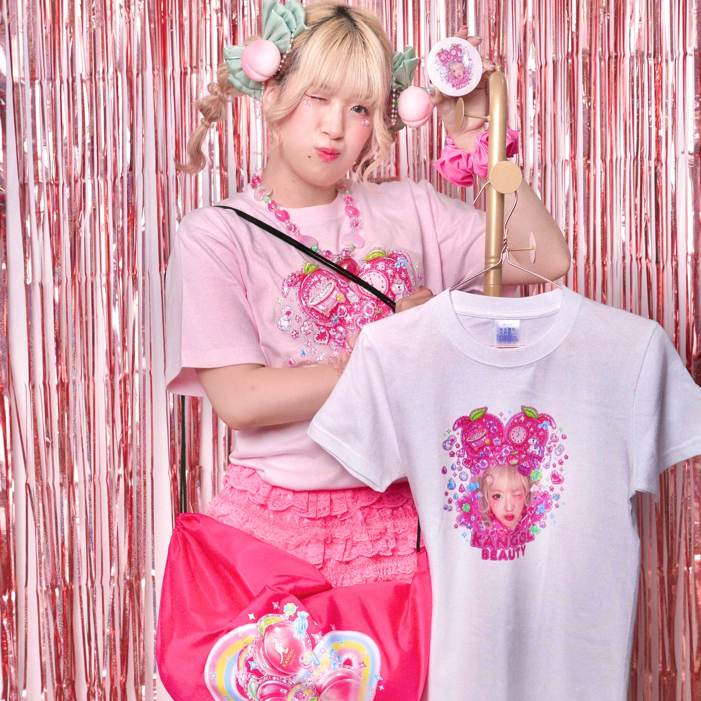 まるもももか🍑🐷 × KB コンプリートセット（限定アクリルキーホルダー付き）