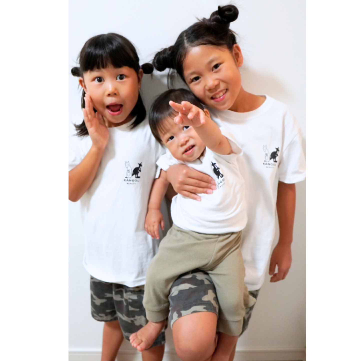 ぽるぽるふぁみりー × KBコラボ /キッズTシャツ