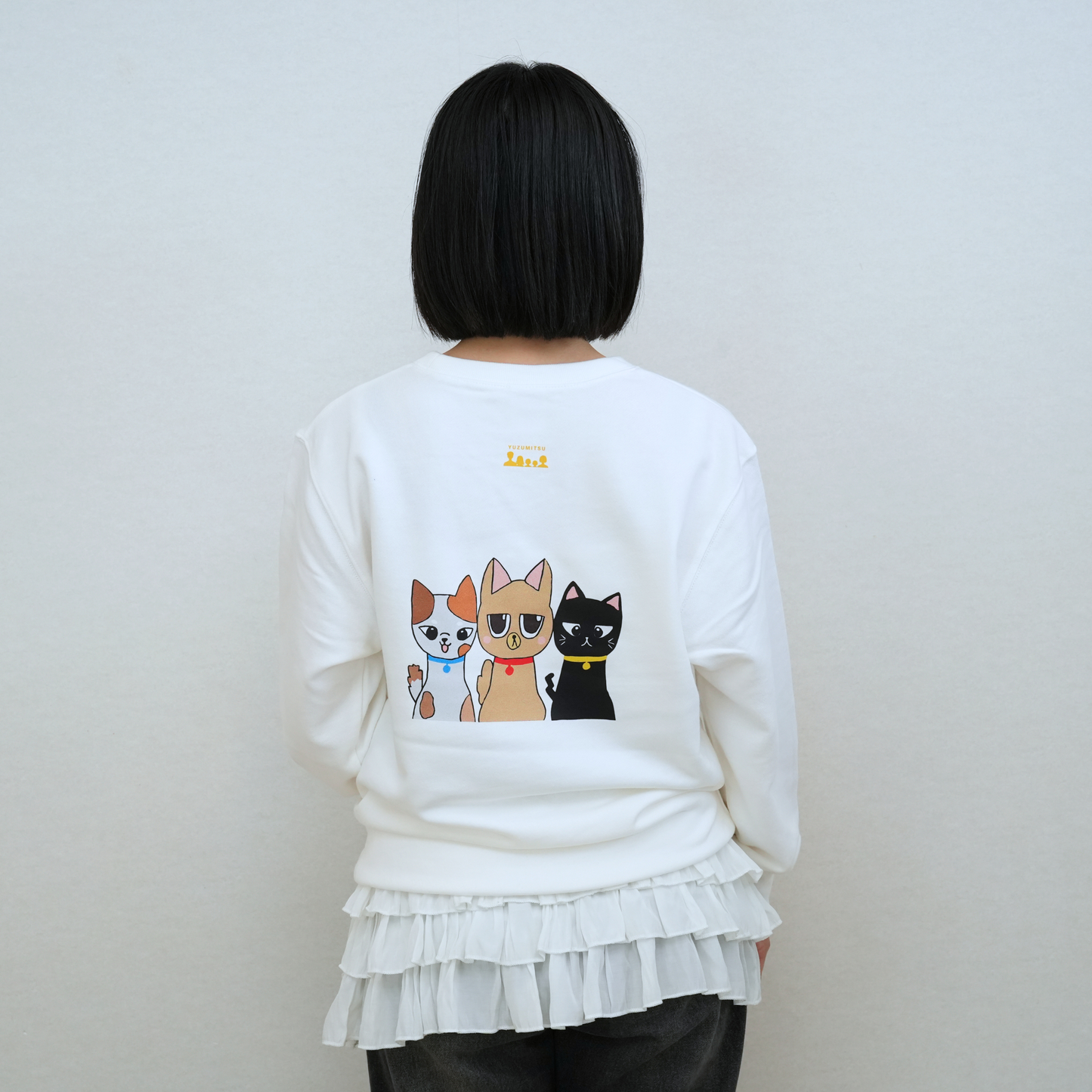 ゆずみつ × KB トレーナー（キッズサイズあり）