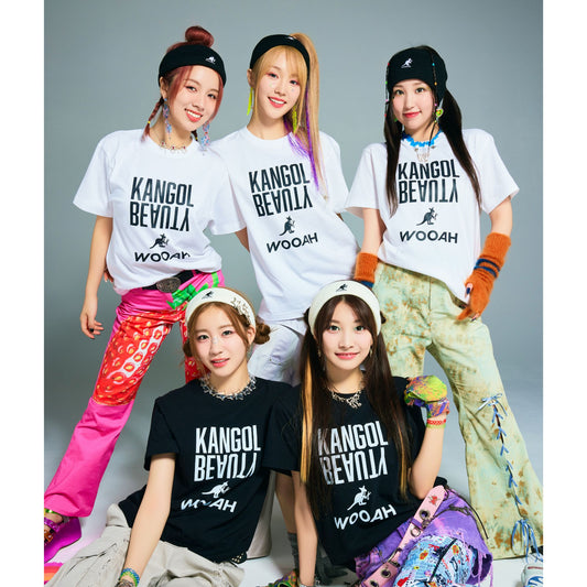 WOOAH x KANGOL BEAUTYコラボTシャツALLメンバーLimited Edition