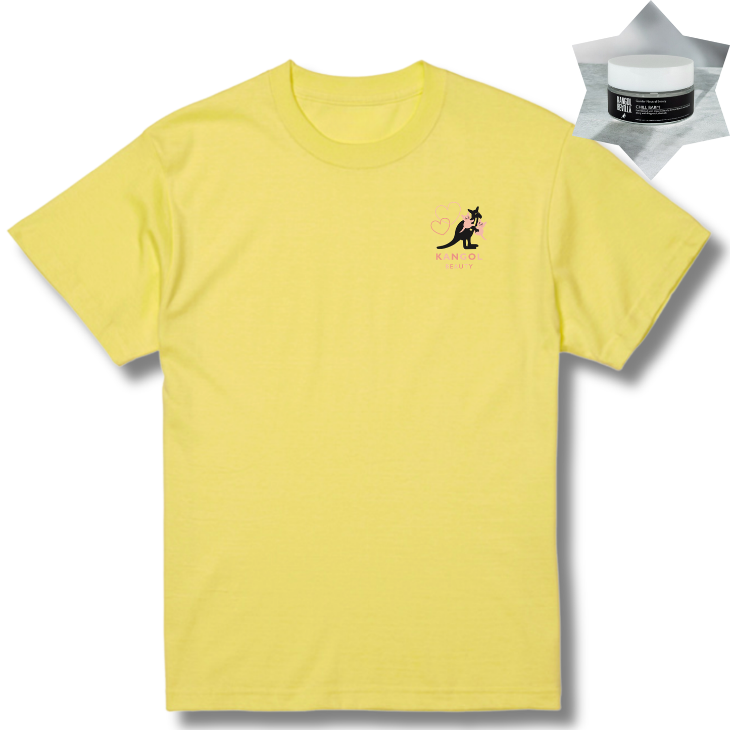 岩井七世×KBコラボ/Tシャツ＋ヘアバームセット