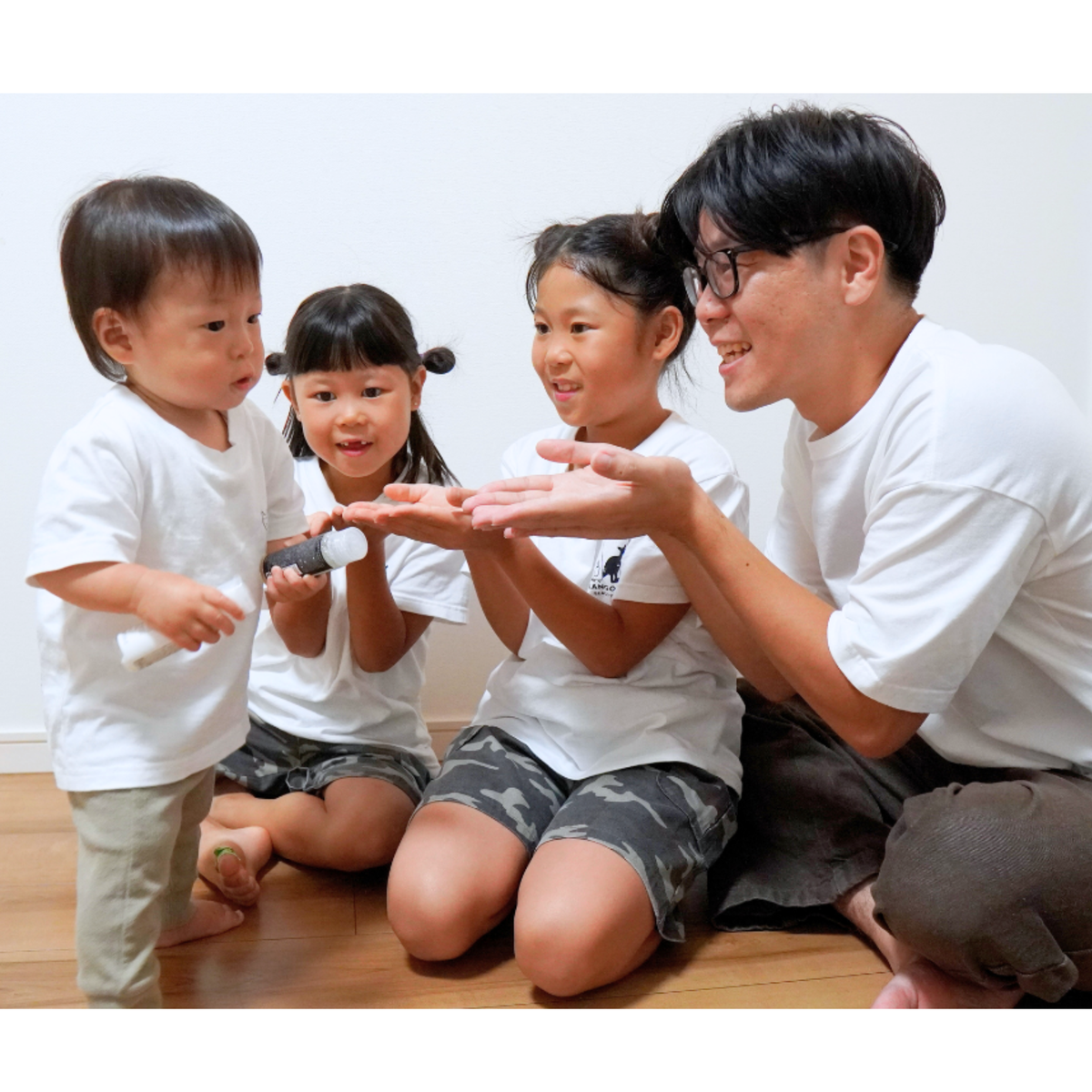 ぽるぽるふぁみりー × KBコラボ /キッズTシャツ