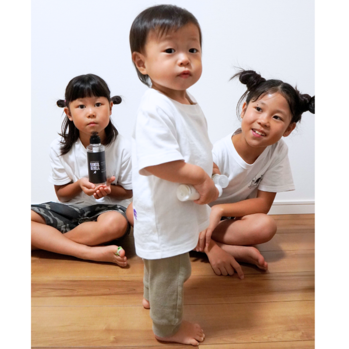 ぽるぽるふぁみりー × KBコラボ /キッズTシャツ