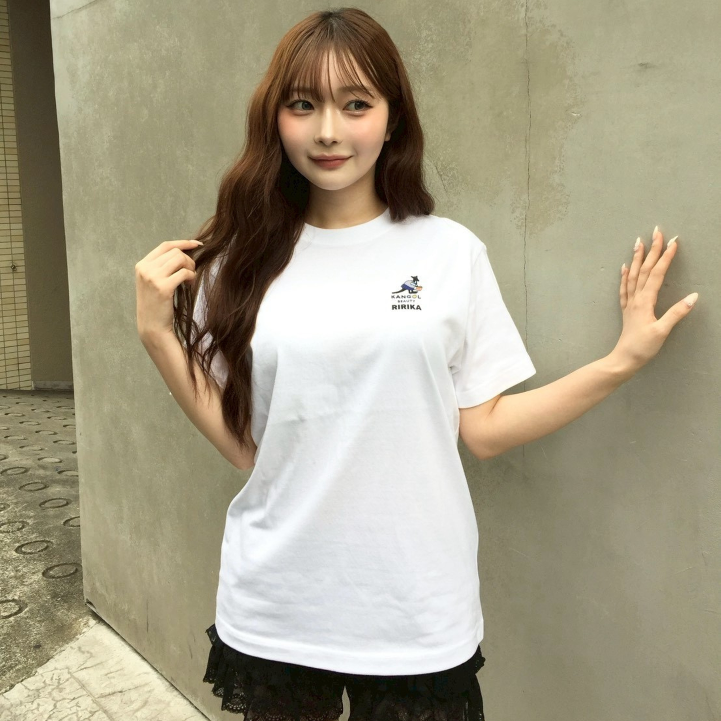 まるもももか🍑🐷 × KBコラボ/Tシャツ