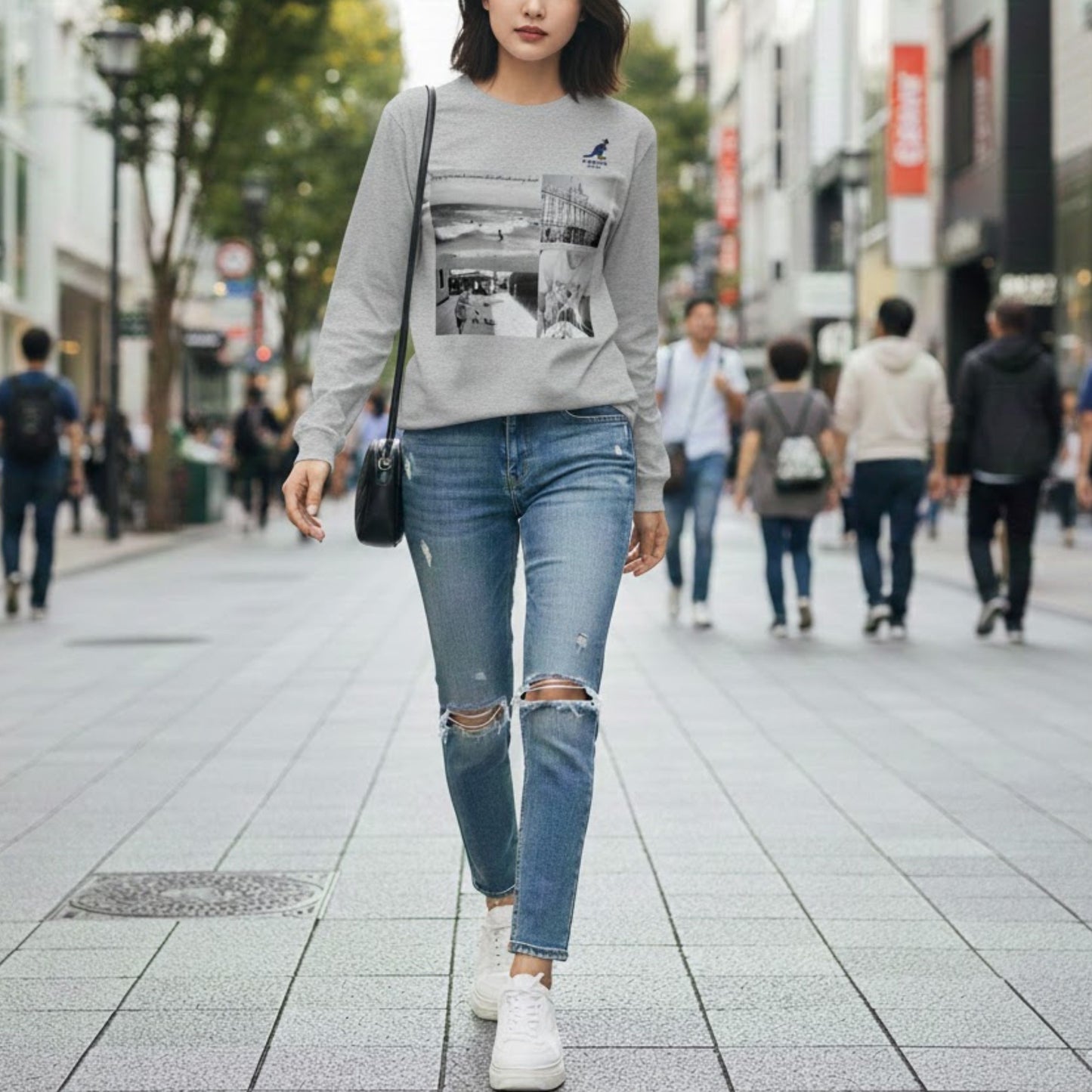 内田金吾 × KBコラボ/ロングTシャツ